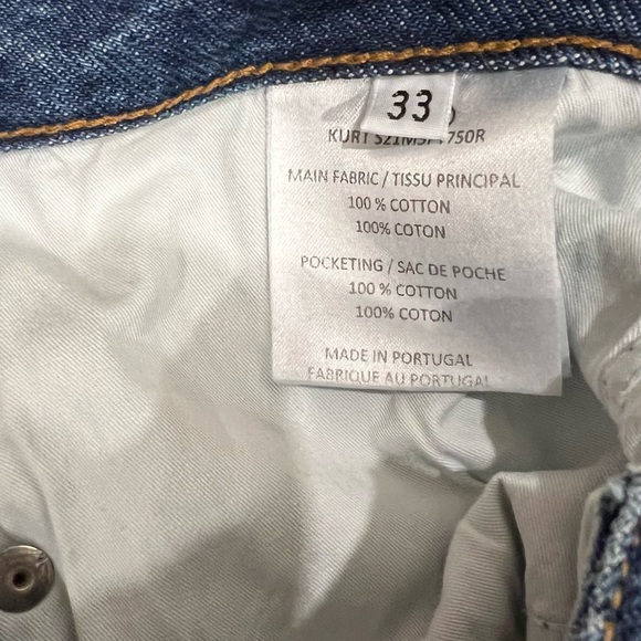 Officine Generale “KURT” Slim-Fit Jeans. - Picture 2 of 5